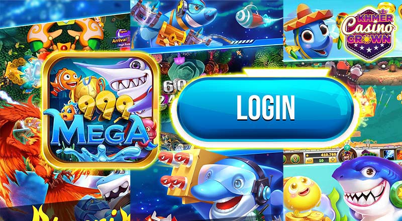 ជំហាននៃការចុូល Mega999 login រហ័ស
